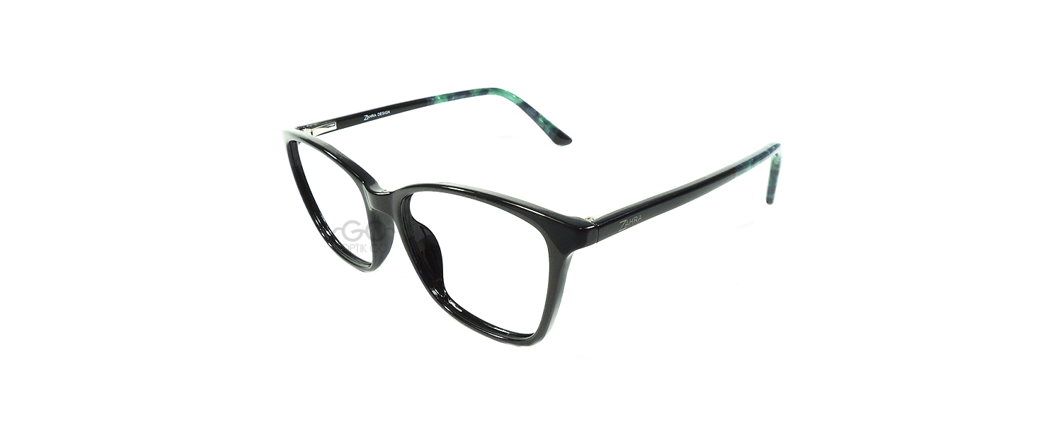 Zahra 9813 / C2 Black Green Camo Glossy